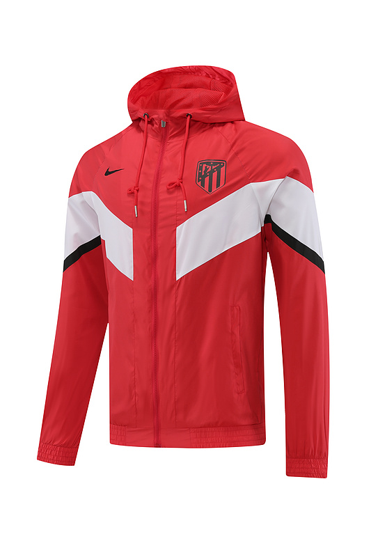 AAA Quality Atletico Madrid 22/23 Wind Coat - Red/White